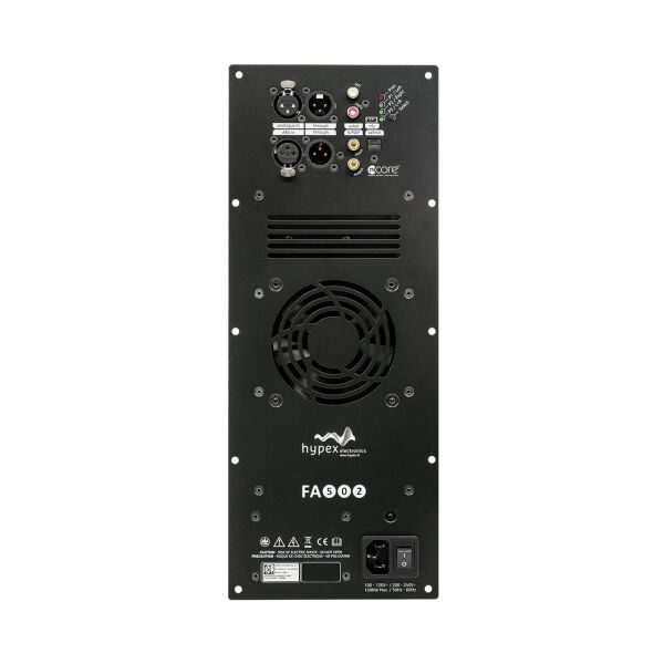 Hypex FusionAmp FA502 | 2x250W / 1x500W | 2/1-Kanal | Verstärker Modul | Class-D | Aktivmodul mit DSP