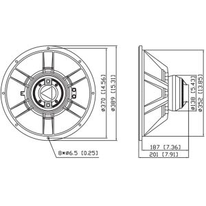 COAX-15 | Koaxiallautsprecher | 15 Zoll | 38cm | LAUTSPRECHERWERK