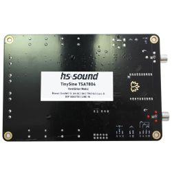 TinySine TSA7804B 4-Kanal Bluetooth Verstärker Modul Class-D TWS | DSP ADAU1701